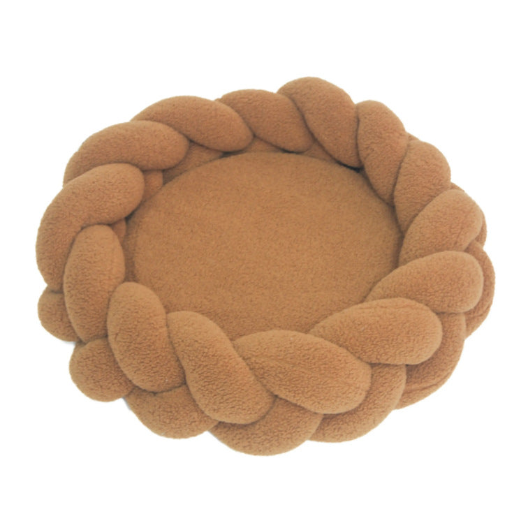 Braided Cushion Dog Bed