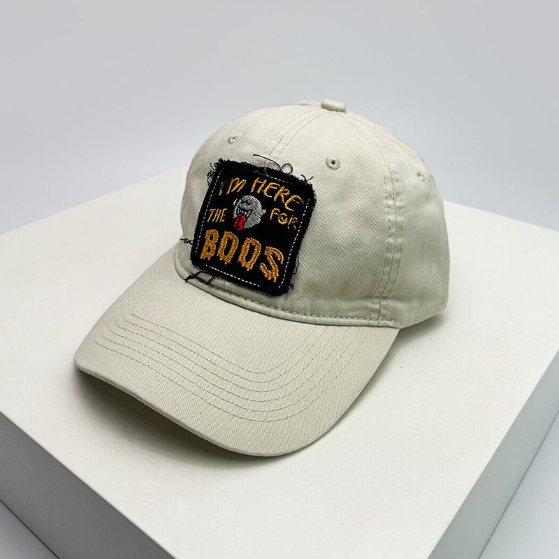 Men's Embroidered Casual Cap Bowlift