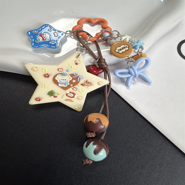 Charming Decorative Charm Keychain Bowlift