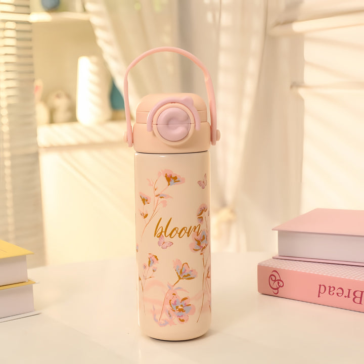 Ladies Insulated Drinking Bottle in Cheerful Strawberry Design Bowlift