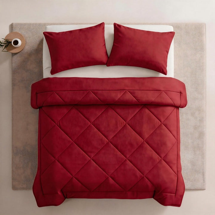 Luxurious Quilted Comforter Set Bowlift