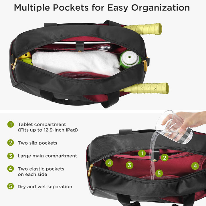 Multi-Purpose Fitness Duffel Bag Bowlift