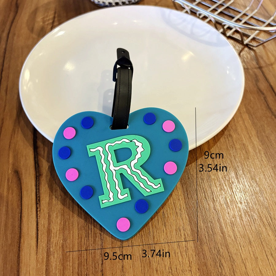 Playful Alphabet Luggage Tag Bowlift