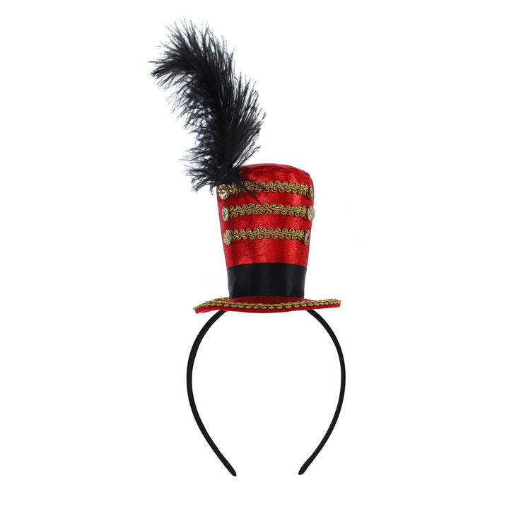 Unisex nan more patriotic mini cylinder headband for carnival and themed parties Bowlift