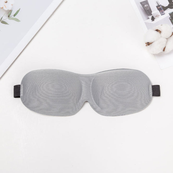 Unisex nan light-blocking travel mask with thermoformable nylon cover and wide comfort band Bowlift