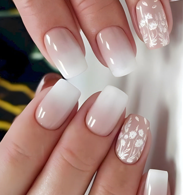 Floral Pattern Nail Art Set Bowlift