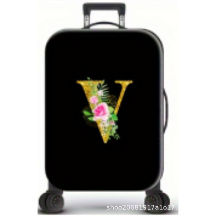 Women Hard Shell Suitcase with High-Quality Floral Design Bowlift