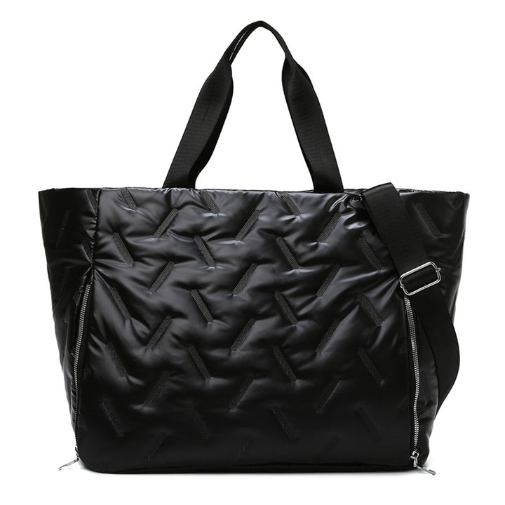 Spacious Shoulder Bag Bowlift