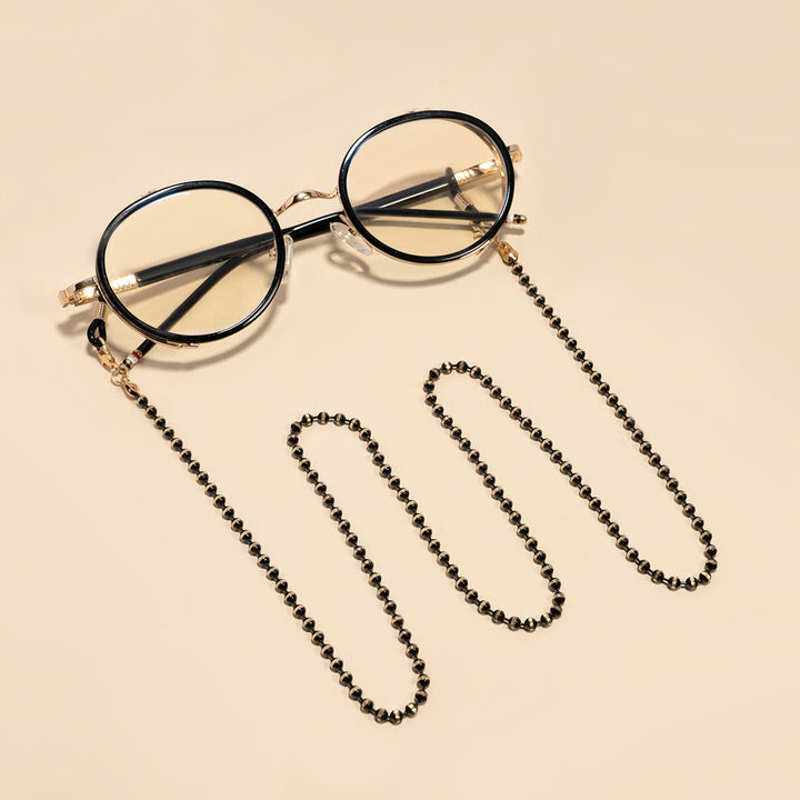 Elegant Beaded Eyewear Holder Chain Bowlift