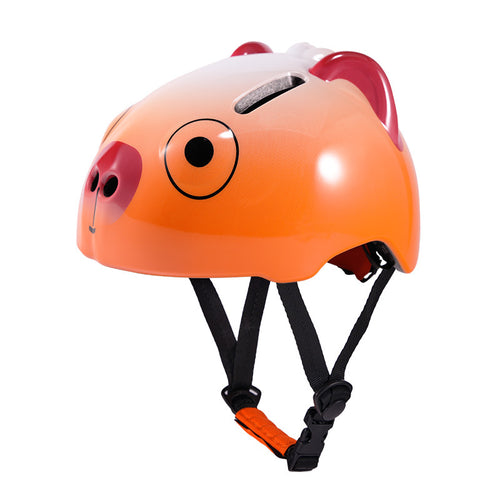 Children's Cartoon-Themed Safety Helmet Bowlift