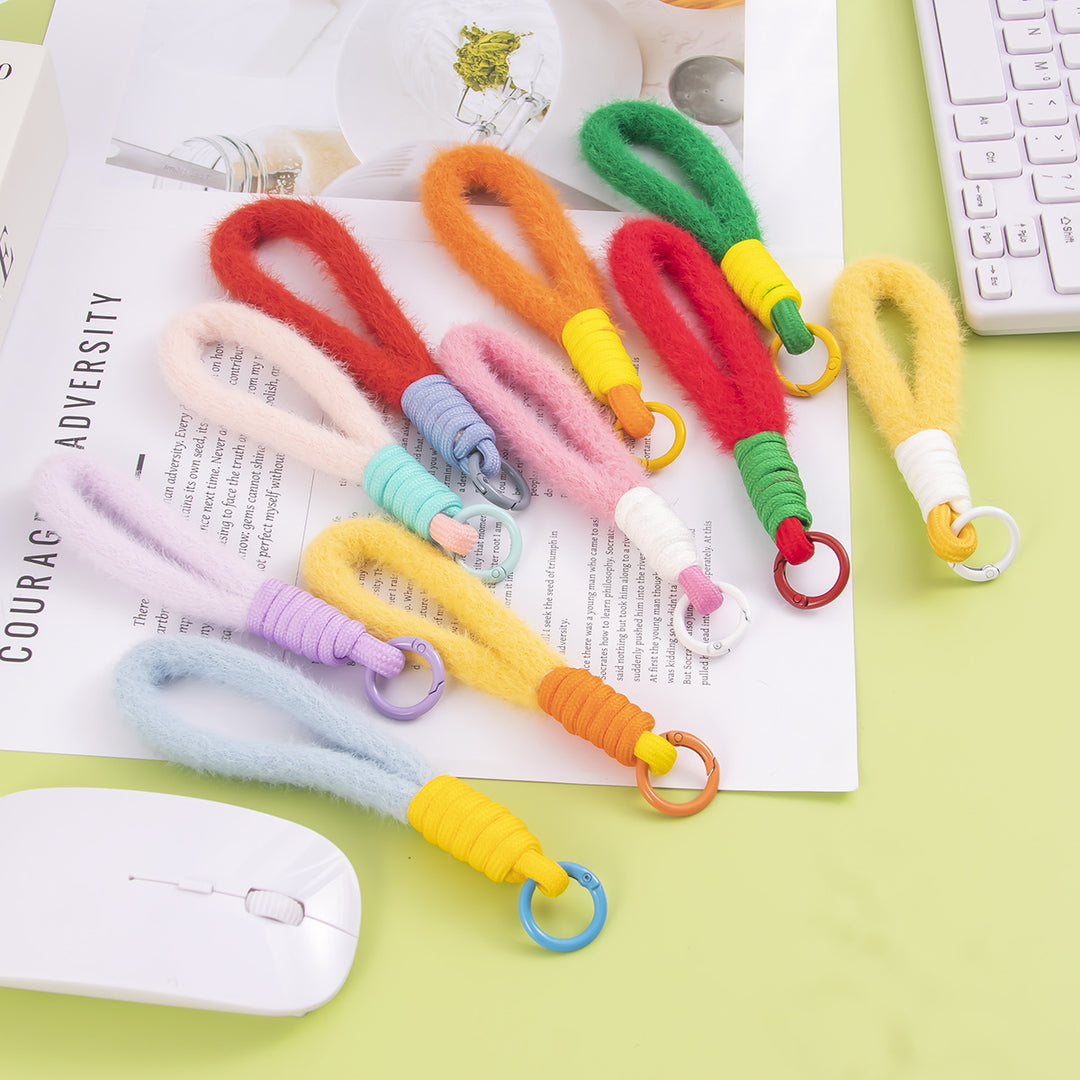 Soft Textured Keychain Loop Bowlift
