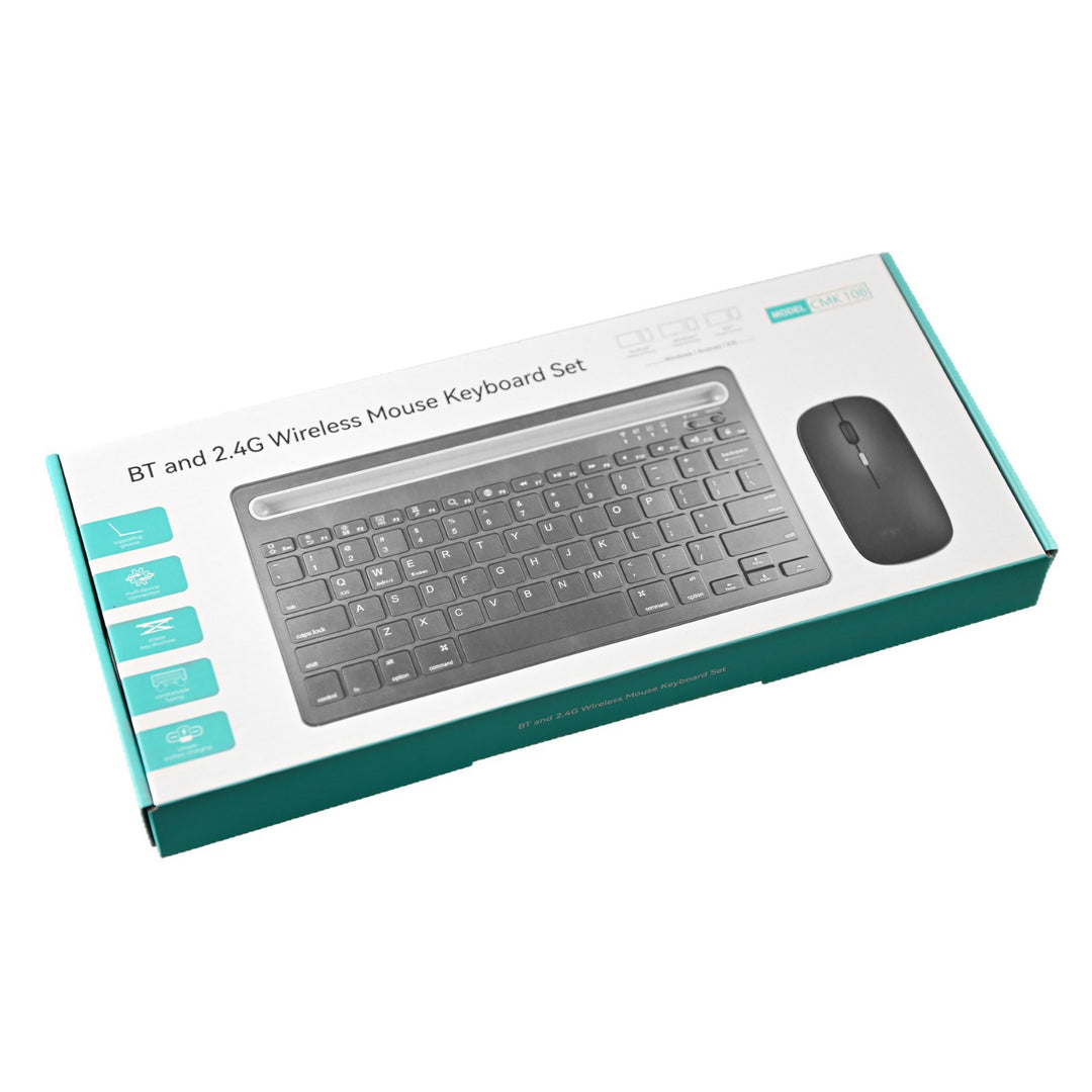 Wireless Ergonomic Keyboard and Mouse Set Bowlift