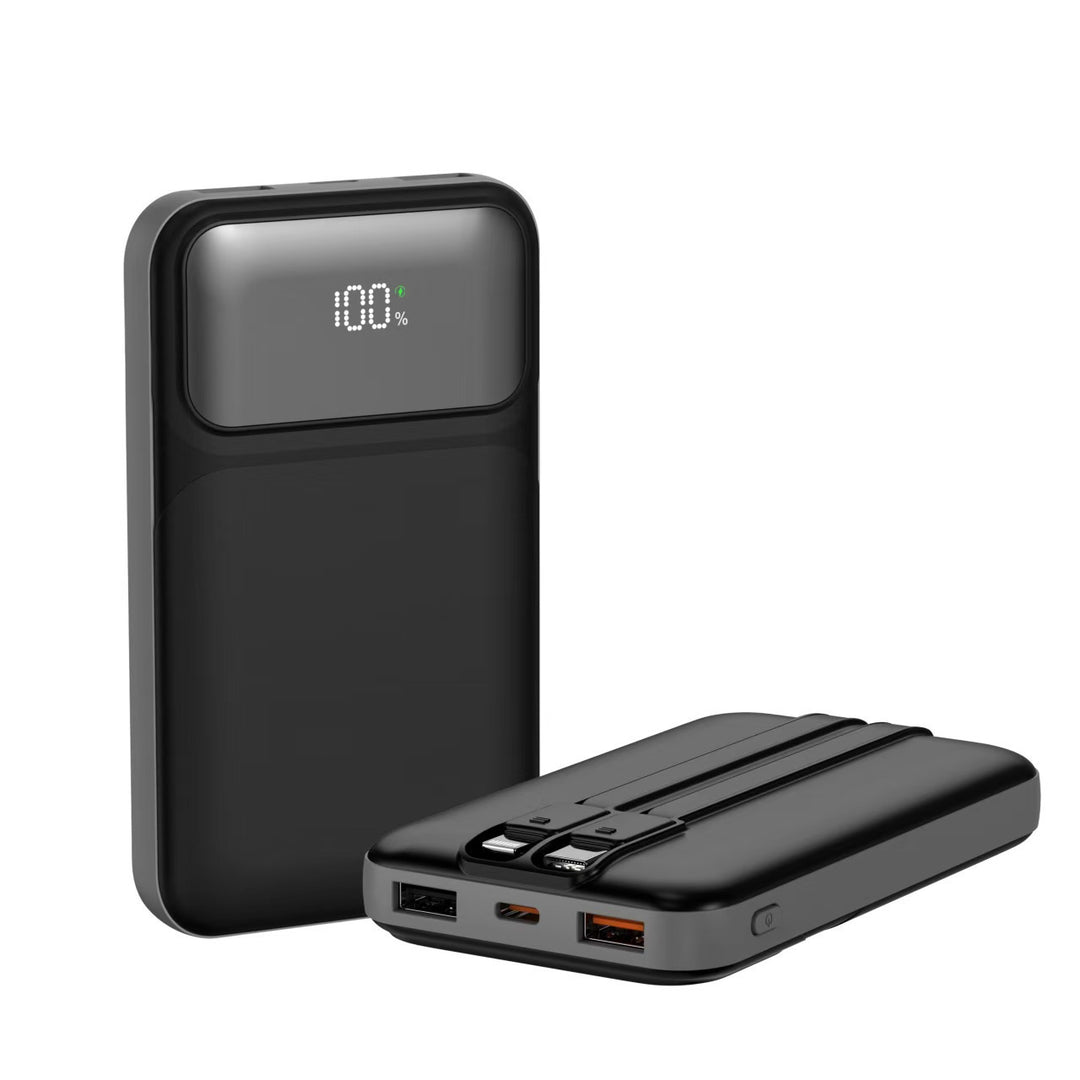 Power bank with intelligent fast charging function and digital display Bowlift