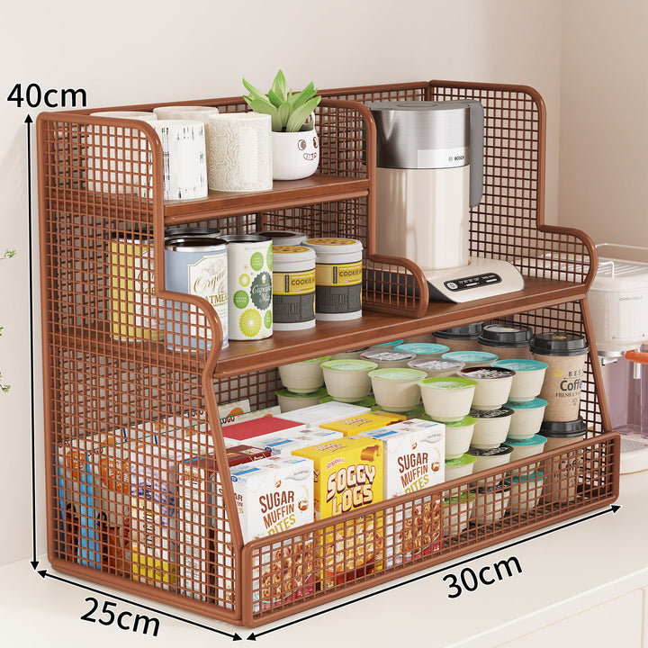 Multi-Tier Kitchen Shelf Organizer Bowlift