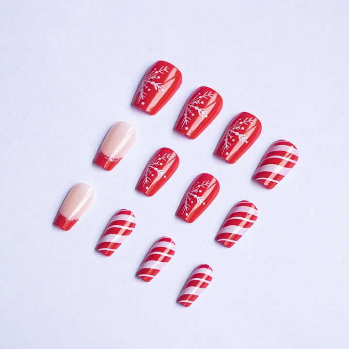 Festive Holiday Nail Art