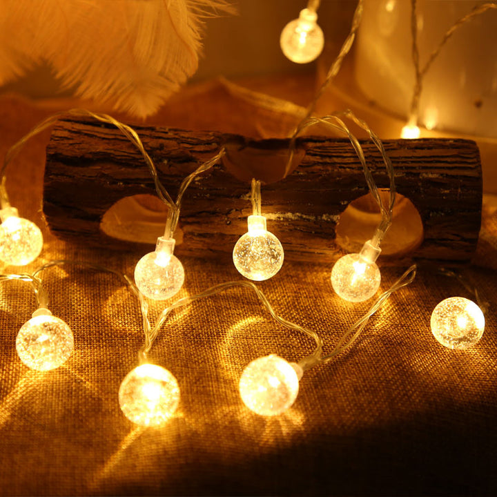 Fairy lights with warm white LED light Bowlift