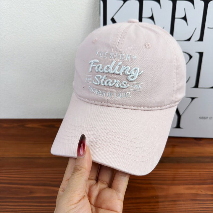 Women's Embroidered Cap with Inspirational Design Bowlift