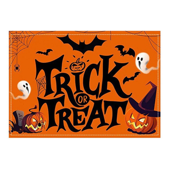 Halloween Themed Decorative Floor Mat Bowlift