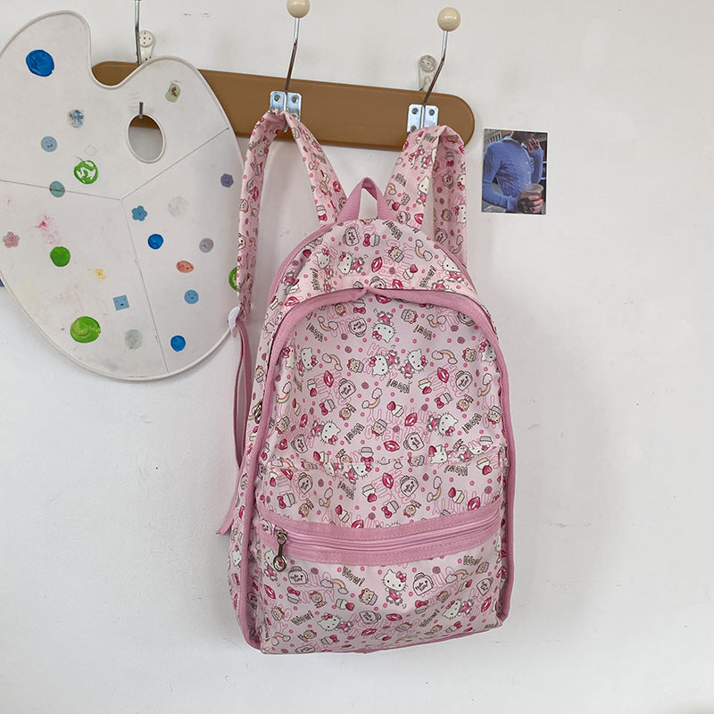 Backpack with Fun Character Design Bowlift