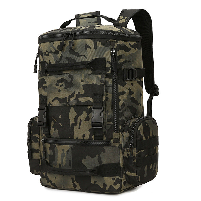 Versatile Camo Hiking Backpack Bowlift