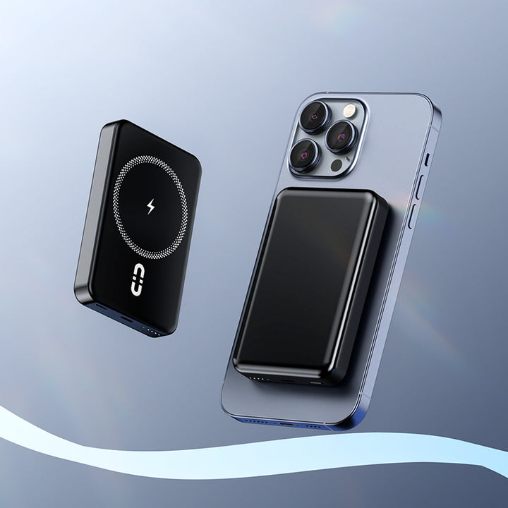 Wearable Magnetic Power Bank with Inductive Fast Charging Function Bowlift