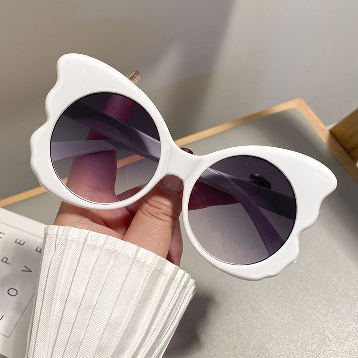 Women's Cat-Eye Sunglasses with Unique Frame Design and UV Protection Bowlift