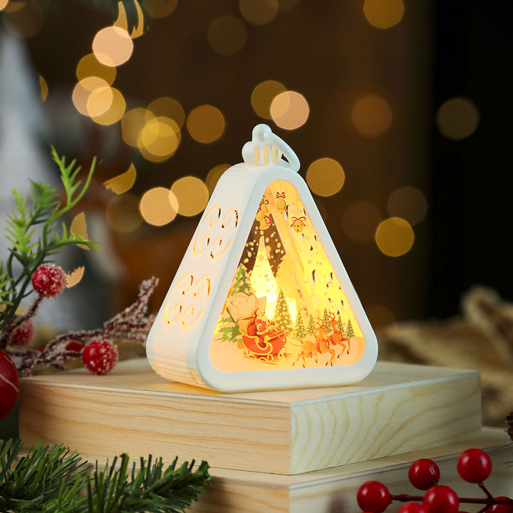LED Christmas Decorative Lantern Bowlift
