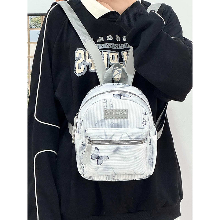 Patterned Mini Backpack Bowlift