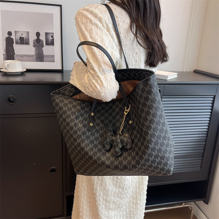 Elegant Patterned Tote Bag Bowlift