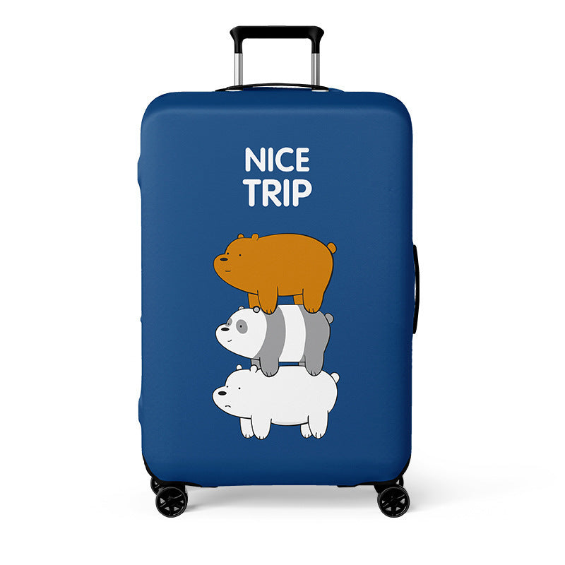 Unisex suitcase with stylish animal motif Bowlift