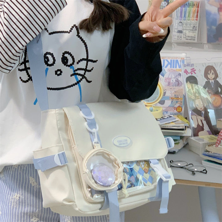 Casual Messenger Bag School Backpack