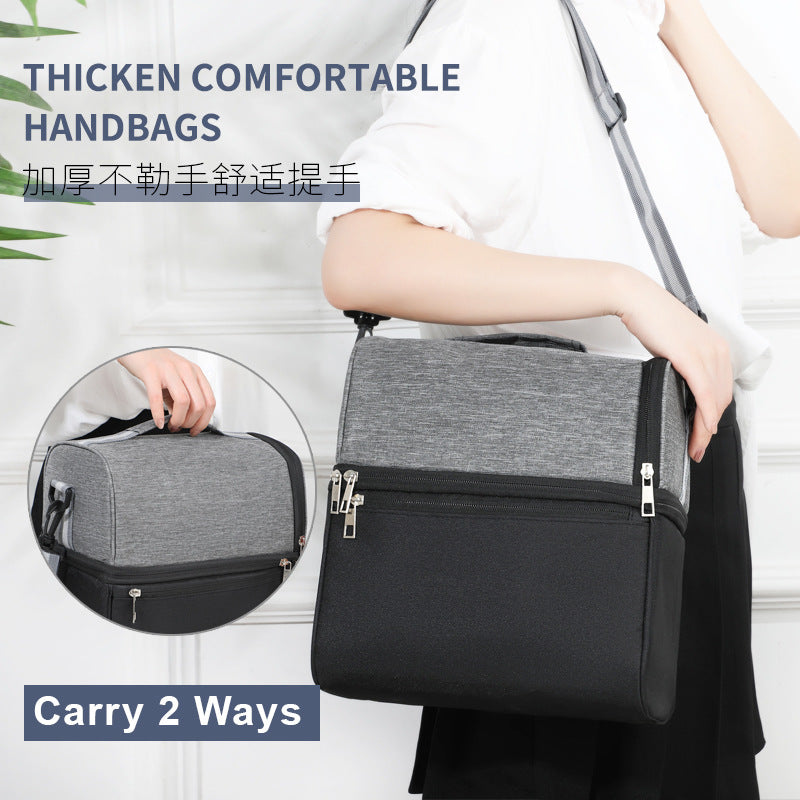 Insulated Multi-Compartment Lunch Carrier Bowlift