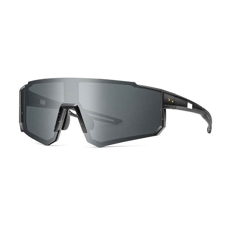 Unisex nan sporty visor sunglasses with polarized shatterproof polycarbonate lenses Bowlift