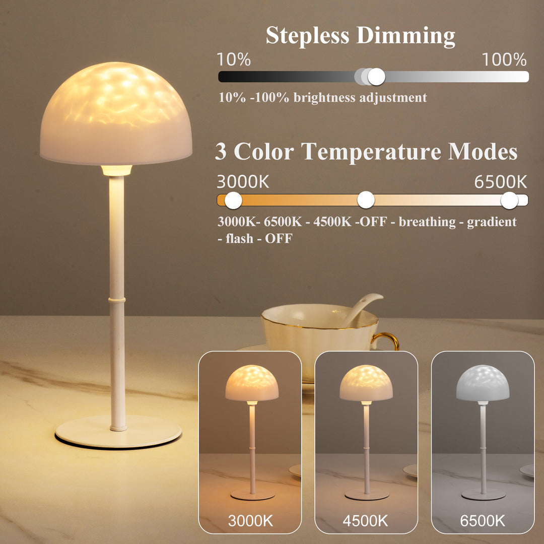 Modern Touch-Control Nightstand Lamp