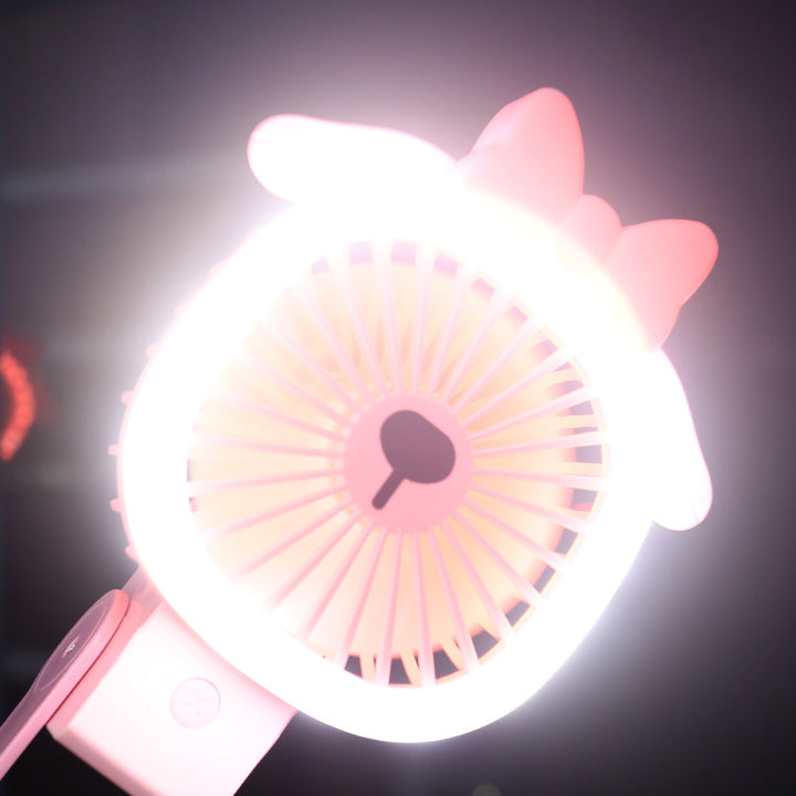 Women Portable USB Mini Fan with Cute Design Bowlift