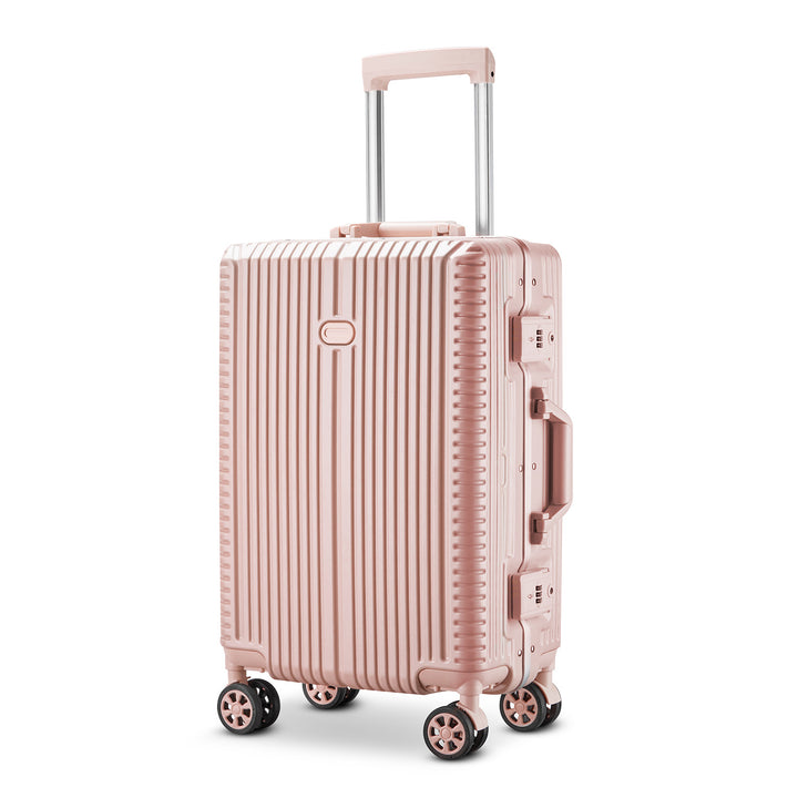 Men's High-Durability Hard Shell Wheeled Suitcase Bowlift