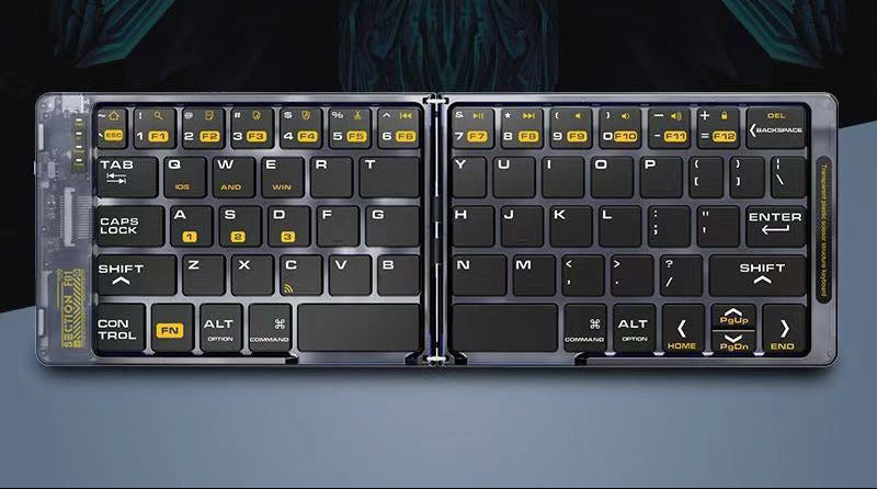 Portable Folding Bluetooth Keyboard Bowlift