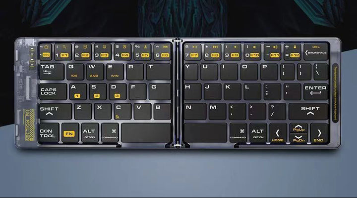 Portable Folding Bluetooth Keyboard Bowlift