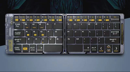 Portable Folding Bluetooth Keyboard Bowlift