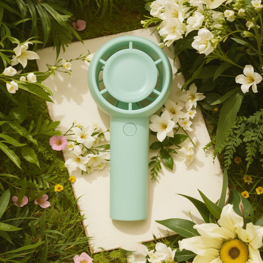 Portable USB Rechargeable Handheld Fan Bowlift