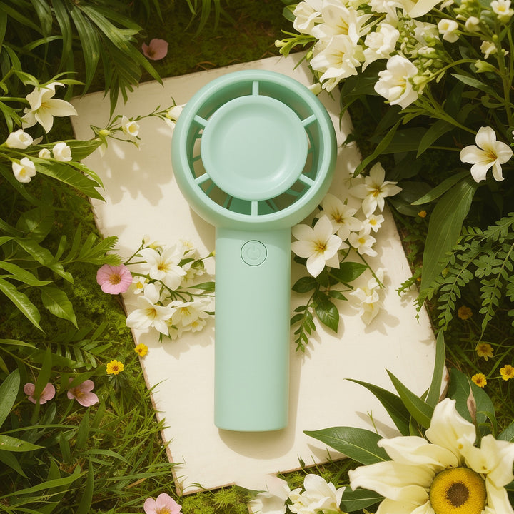 Portable USB Rechargeable Handheld Fan Bowlift
