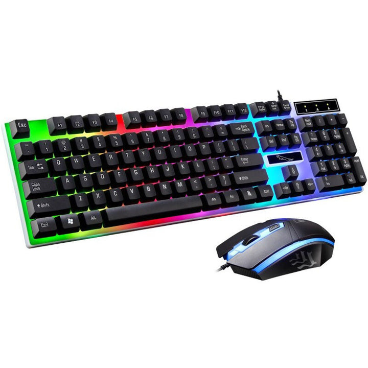 RGB Gaming Keyboard and High-Precision Mouse Set Bowlift
