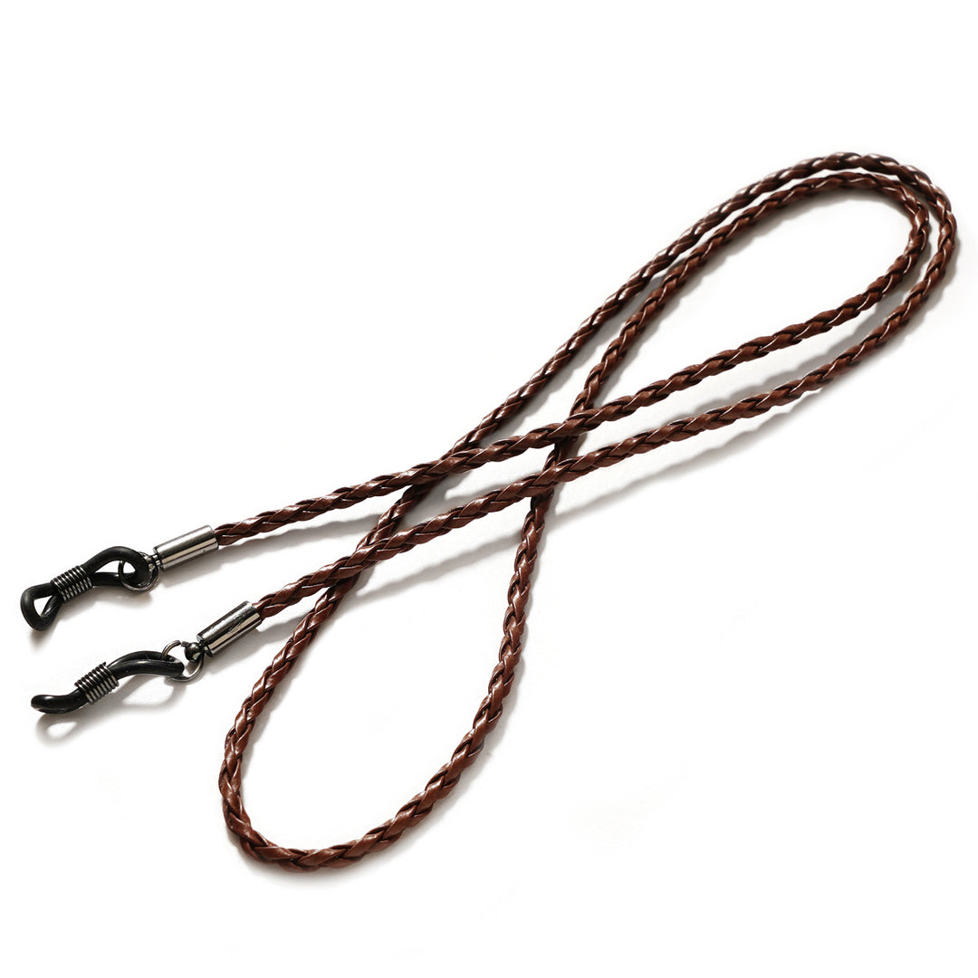 Woven Leather Eyewear Retainer Strap Bowlift