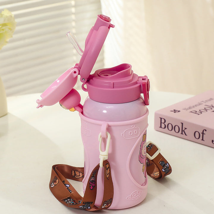 Creative water bottle with funny animal design Bowlift