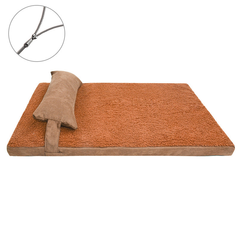 Orthopedic Sleeping Mattress with Removable Cover Dog Bed