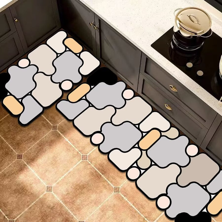 Kitchen Themed Anti-Fatigue Mat Set Bowlift