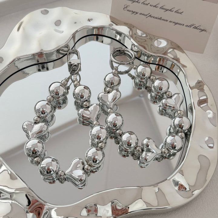Artistic Heart-Inspired Keychain Bowlift
