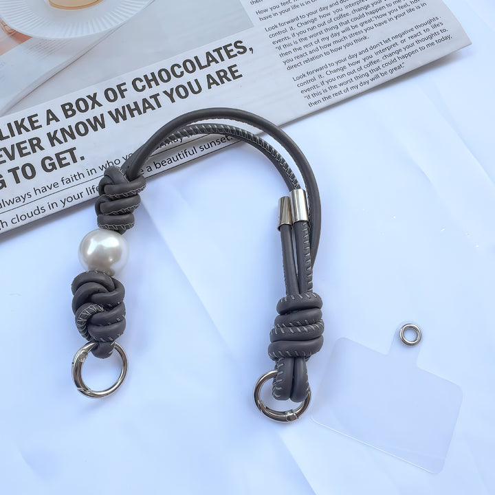 Elegant Braided Keyring Strap Bowlift