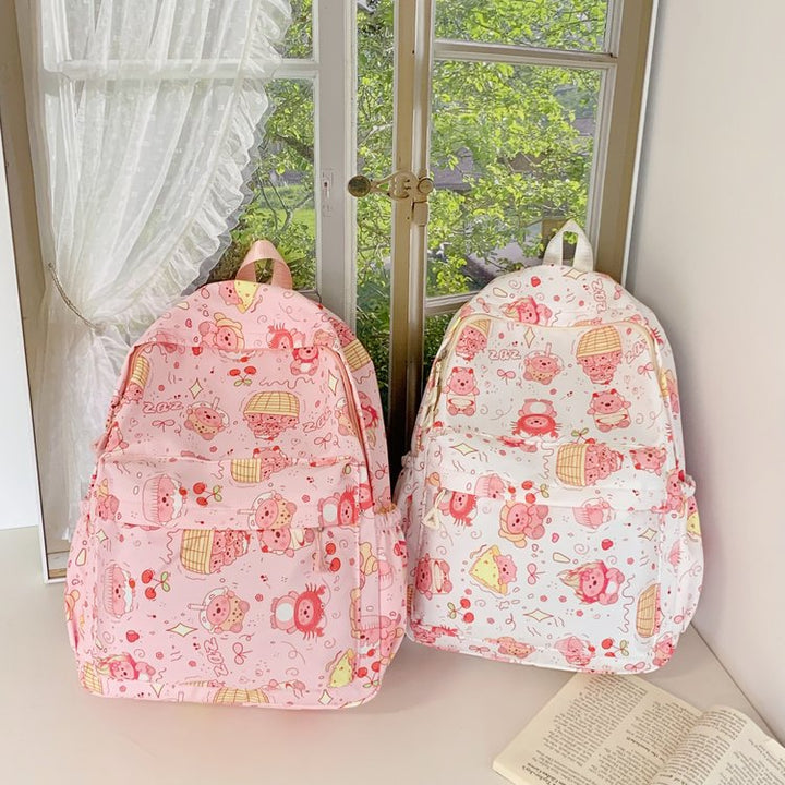 Backpack with Playful Design Bowlift