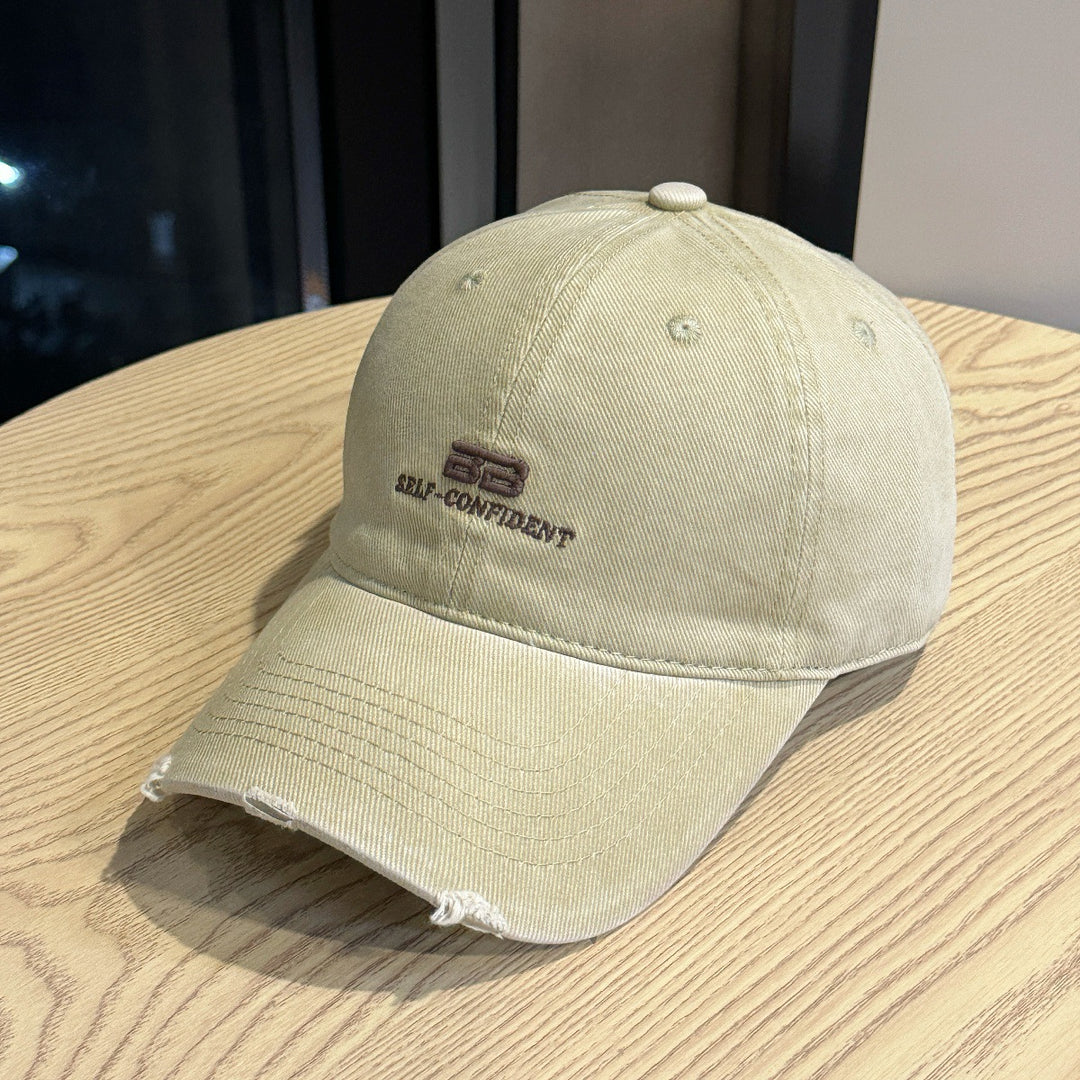 Men's Vintage Distressed Baseball Cap Bowlift